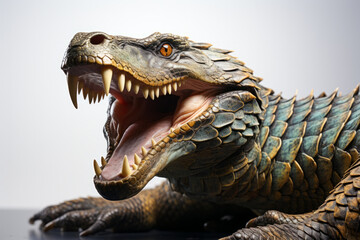 Fototapeta premium Beast of Myth, The Scary Dragon Lurks