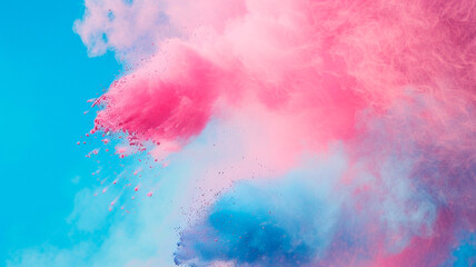 Obraz premium colorful abstract background with smoke