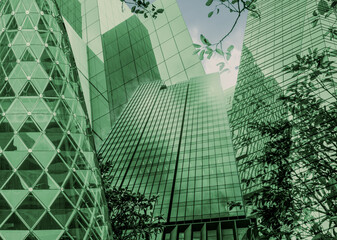 Environmentally friendly, sustainable construction. Eco-friendly construction. An environmentally...