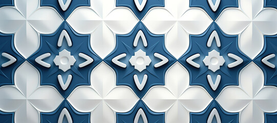 star wave motif pattern 8