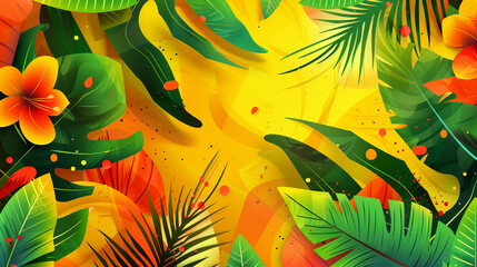 abstract colorful background Jamaica pattern