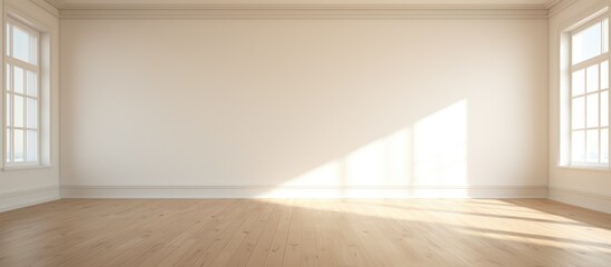 Simple Empty Room with Floor Covering