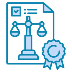 Compliance Awareness Icon For Design Elements