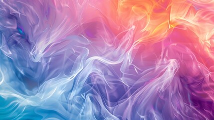 Abstract gradient harmonious colors background