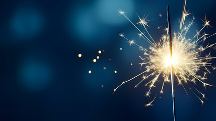 Obraz premium Fireworks background for celebration, holiday celebration concept