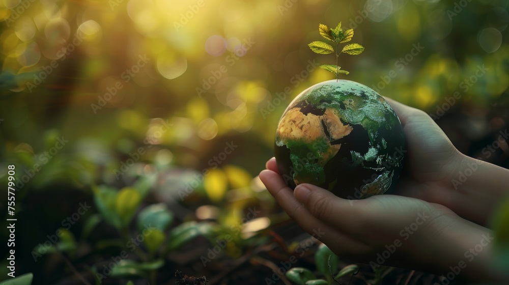 Poster a concept based on environmental technology. sustainable development goals. sdgs. the video version 