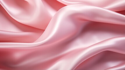 A silky satin pink background with a glossy finish