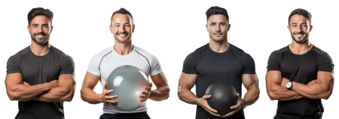 Foto op Plexiglas Fitness trainers, isolated on white and png © Creative-Touch