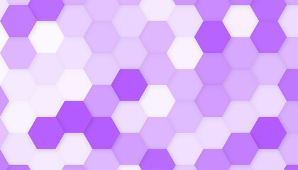 Fototapeta na wymiar Abstract Isometric shape background for business. . Purple and white honeycomb abstract background. Vector illustration.
