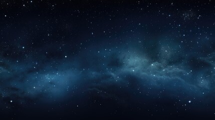 Fototapeta na wymiar Night Sky Filled With Stars and Clouds