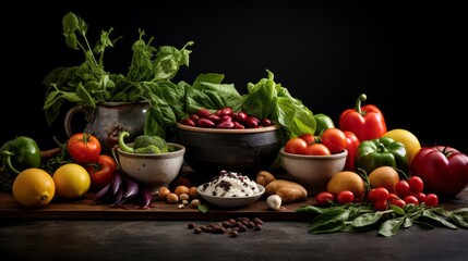 Fresh food photography, a feast for the eyes