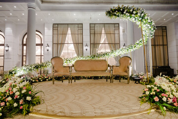 Original wedding floral decoration