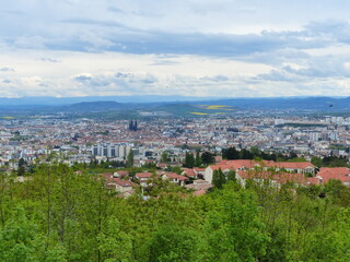 Vue sur la ville de Clermont-Ferrand