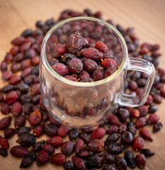 Rosehip tea is very healthy, refreshing and tasty. Rosehip tea contains a lot of vitamin C.