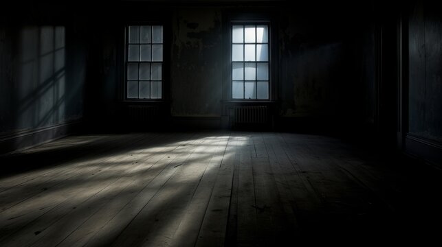 Haunting whispers in an empty room