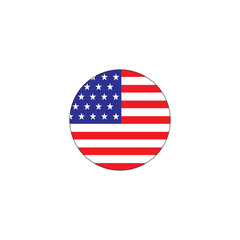 world flag United States icon symbol sign vector