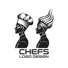 Obraz premium Chefs Vector Logo Design