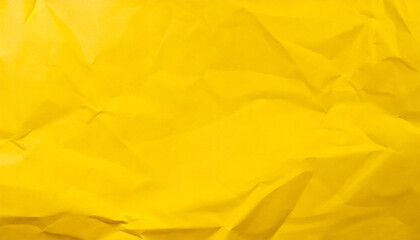 Yellow paper background. with yellow crumpled paper texture. abstract background, high quality, wallpaper ,High resolution photo © A2 BLACK EAGLE