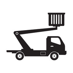 Lifting machine icon