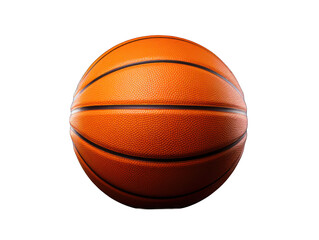 basketball isolated on transparent background, transparency image, removed background