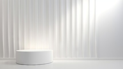 Minimalistic white texture with soft lighting