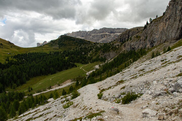 Giro ad anello Sasso Lungo e Sasso Piatto, Trentino Alto Adige - Italia
