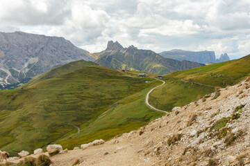 Giro ad anello Sasso Lungo e Sasso Piatto, Trentino Alto Adige - Italia