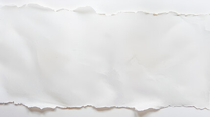 empty white watercolor paper canvas