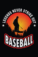 Baseball T-shirt Design 2024