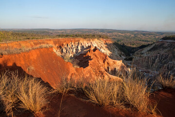 le canyon, Réserve nationale d'Ankarafantsika, Madagascar