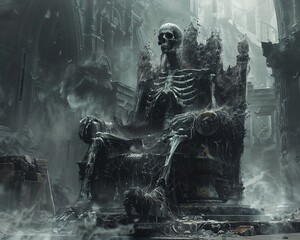 Fantasy Art ofWithin the confines of the virtual city the heroes uncovered the hidden lair of the undead king