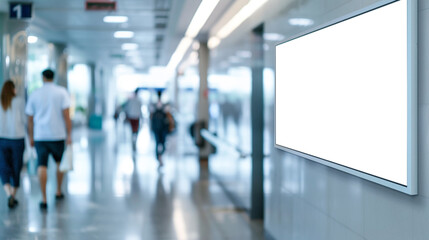 Healthcare Facility Blank Signage Mockup Showcase Your Medical Facility Branding or Health Awareness Messages