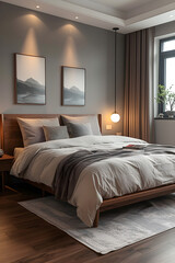 Tranquil Retreat: Minimalist Bedroom Design