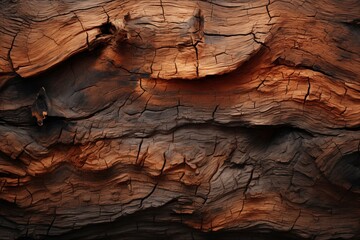 Closeup surface dry tree bark background - obrazy, fototapety, plakaty