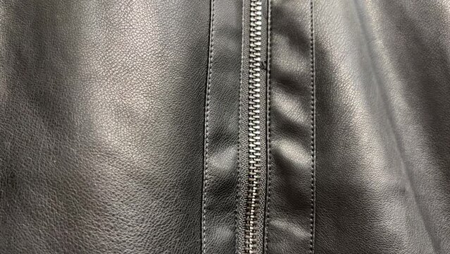 Texture Of Leather Jacket, Slider Shot