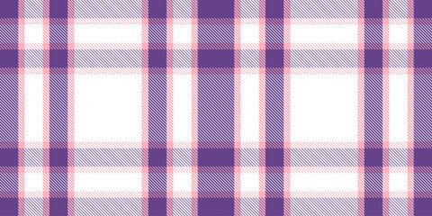 Gingham pattern background. Retro tablecloth texture. Abstract color full of Scott pattern. Pastel gingham seamless background for print on fabric. Vector art.