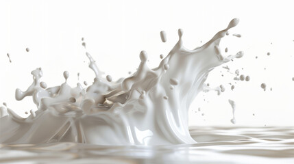 splash of milk 