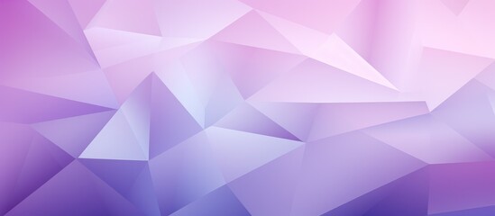 Obraz premium Light Purple abstract geometric texture - A stylish gradient triangular design for your business.