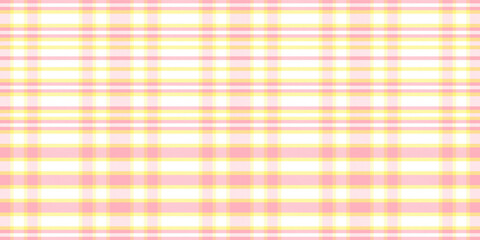 Gingham pattern background. Retro tablecloth texture. Abstract color full of Scott pattern. Pastel gingham seamless background for print on fabric. Vector art.