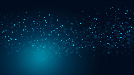 Abstract technology particles background