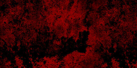 Abstract dark red grunge background with scratches and cracks wall. empty concrete dark wall background texture. red stucco wall background texture. red and black marble stone texture. - obrazy, fototapety, plakaty