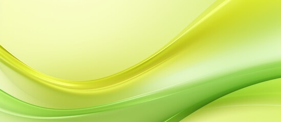 Naklejka premium Light Green Flow Motion Bright Design Pic. Curve Pastel Yellow Blurry Lime Gradient Backdrop. Summer Smooth Simple Fluid Fresh Gradient Mesh. Vivid Vibrant Wavy Lemon Water Liquid Background.