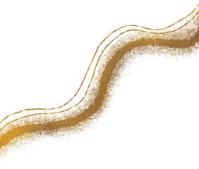 Gold frame paper frame 