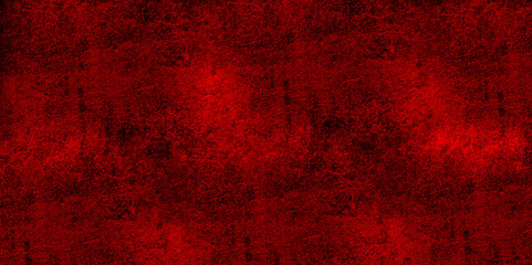 Abstract dark red grunge background with scratches and cracks wall. empty concrete dark wall background texture. red stucco wall background texture. red and black marble stone texture.