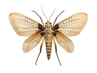 Dobsonfly isolated on transparent background, transparency image, removed background - obrazy, fototapety, plakaty
