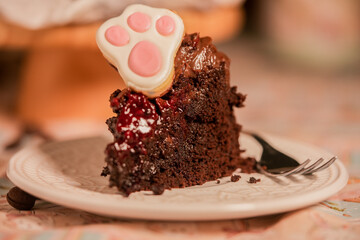 Brownies with an Easter theme, decorated with Easter items like bunnies, eggs, and carrots.