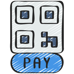 QR Code Payment Icon