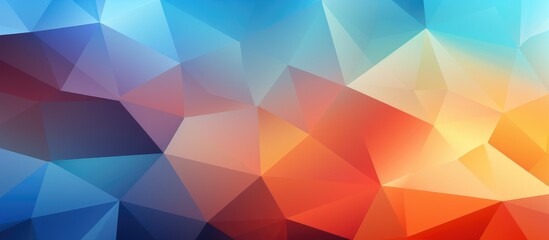 Fototapeta premium Polygonal Background Design Templates