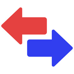 Back And Forth Arrows Icon