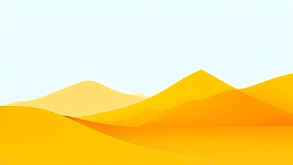 Fototapeta na wymiar yellow and white mountain background